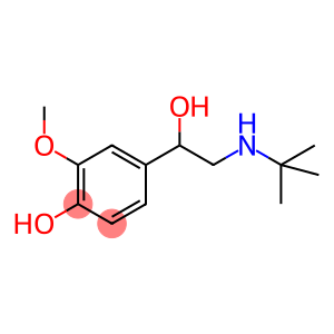 α-[[(1,1-DiMethylethyl-d9)aMino]Methyl]-4-hydroxy-3-MethoxybenzeneMethanol