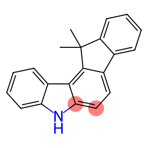 Indeno[1,2-c]carbazole, 5,12-dihydro-12,12-dimethyl-