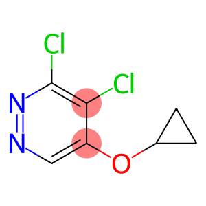 3,4-dichloro-5-cyclopropoxypyridazine