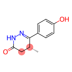 3(2H)-Pyridazinone, 4,5-dihydro-6-(4-hydroxyphenyl)-5-methyl-, (5R)-
