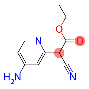 ethyl 2-(4-aminopyridin-2-yl)-2-cyanoacetate