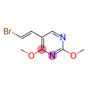 PyriMidine, 5-(2-broMoethenyl)-2,4-diMethoxy-, (E)-