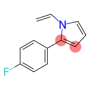 1-Vinyl-2-(p-fluorophenyl)pyrrole