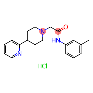 N-(3-Methylphenyl)-4-(2-pyridinyl)-1-piperidineacetamide Dihydrochloride