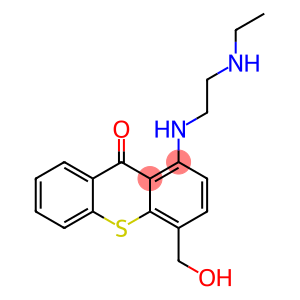 1-[[2-(Ethylamino)ethyl]amino]-4-hydroxymethyl-9H-thioxanthen-9-one
