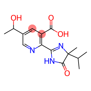3-Pyridinecarboxylic acid,2-[4,5-dihydro-4-methyl-4-(1-methylethyl)- 5-oxo-1H-imidazol-2-yl]-5-(1- hydroxyethyl)-