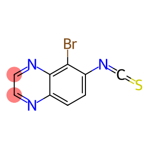 5-溴-喹喔啉-6-异硫氰酸酯