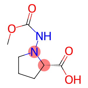 L-Proline, 1-[(methoxycarbonyl)amino]- (9CI)