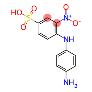 4-[(4-Aminophenyl)amino]-3-nitrobenzenesulfonic acid