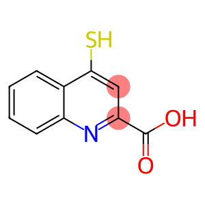 2-Quinolinecarboxylic acid, 4-mercapto-