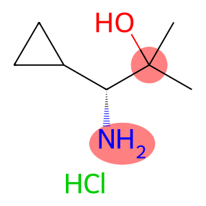 Cyclopropaneethanol, β-amino-α,α-dimethyl-, hydrochloride (1:1), (βR)-