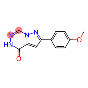 2-(4-甲氧基苯基)吡唑并[1,5-D][1,2,4]三嗪-4(5H)-酮