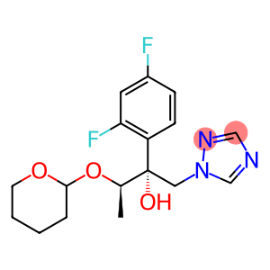 (alphaR)-alpha-(2,4-Difluorophenyl)-alpha-[(1R)-1-[(tetrahydro-2H-pyran-2-yl)oxy]ethyl]-1H-1,2,4-triazole-1-ethanol