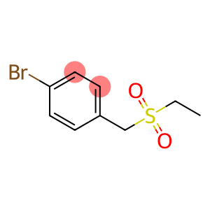 Benzene, 1-bromo-4-[(ethylsulfonyl)methyl]-