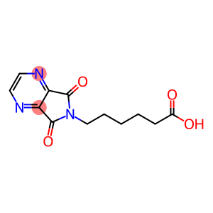 6-{5,7-Dioxo-5H,6H,7H-pyrrolo[3,4-b]pyrazin-6-yl}hexanoic acid