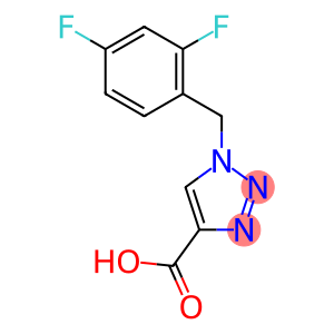 1-(2,4-difluorobenzyl)-1H-1,2,3-triazole-4-carboxylic acid