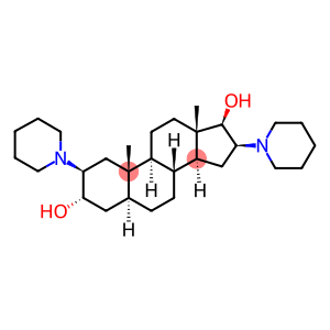 Androstane-3,17-diol, 2,16-di-1-piperidinyl-,(2,3,5,16,17)-(9CI)