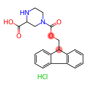 4-(((9H-FLUOREN-9-YL)METHOXY)CARBONYL)PIPERAZINE-2-CARBOXYLIC ACID HCL