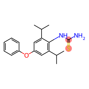 4-苯氧基-2,6-二异丙基苯基硫脲