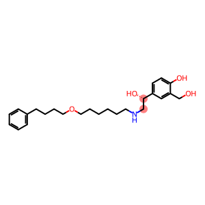 1,3-Benzenedimethanol, 4-hydroxy-a1-[[[6-(4-phenylbutoxy)hexyl]amino]methyl]-, (a1R)- (9CI)