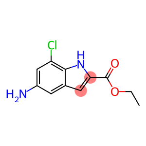 5-氨基-7-氯-1H-吲哚-2-羧酸乙酯