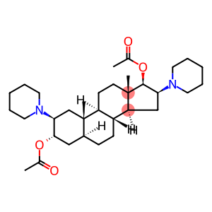 Androstane-3,17-diol,2,16-di-1-piperidinyl-,diacetate(ester),(2,3,5,16,17)-(9CI)