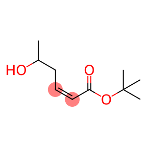 2-Hexenoic acid, 5-hydroxy-, 1,1-dimethylethyl ester, (Z)-(+/-)-