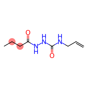 Butanoic  acid,  2-[(2-propenylamino)carbonyl]hydrazide  (9CI)