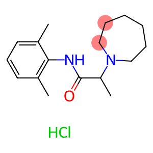 N-(2,6-Dimethylphenyl)-alpha-methyl-1H-hexahydroazepine-1-acetamide monohydrochloride
