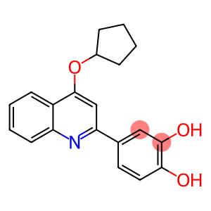 4-(4-(cyclopentyloxy)quinolin-2-yl)benzene-1,2-diol