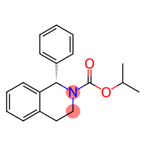 isopropyl (S)-1-phenyl-3,4-dihydroisoquinoline-2(1H)-carboxylate
