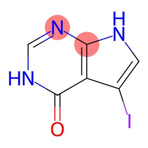4-hydroxy- 5-iodopyrrolo[2,3-d]pyrimidine