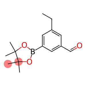 3-Ethyl-5-(4,4,5,5-tetramethyl-1,3,2-dioxaborolan-2-yl)benzaldehyde