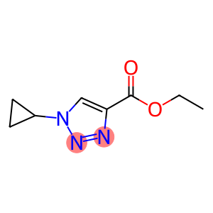 1H-1,2,3-Triazole-4-carboxylic acid, 1-cyclopropyl-, ethyl ester