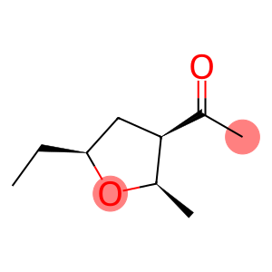 Ethanone, 1-(5-ethyltetrahydro-2-methyl-3-furanyl)-, (2alpha,3alpha,5alpha)- (9CI)
