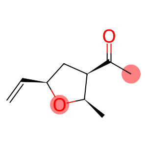 Ethanone, 1-[(2R,3R,5R)-5-ethenyltetrahydro-2-methyl-3-furanyl]-, rel-