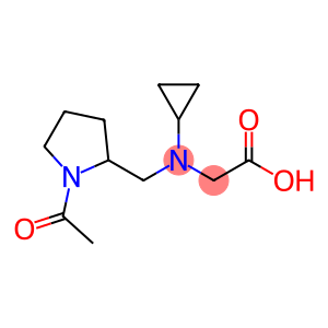 [(1-Acetyl-pyrrolidin-2-ylMethyl)-cyclopropyl-aMino]-acetic acid