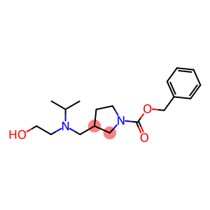 3-{[(2-Hydroxy-ethyl)-isopropyl-aMino]-Methyl}-pyrrolidine-1-carboxylic acid benzyl ester
