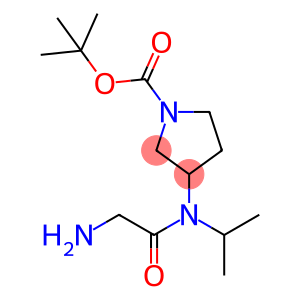 3-[(2-AMino-acetyl)-isopropyl-aMino]-pyrrolidine-1-carboxylic acid tert-butyl ester