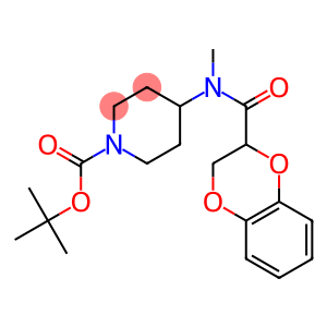 tert-Butyl 4-(N-Methyl-2,3-dihydrobenzo[b][1,4]dioxine-2-carboxaMido)piperidine-1-carboxylate