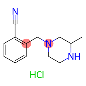 2-(3-Methyl-piperazin-1-ylMethyl)-benzonitrile hydrochloride