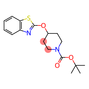 4-(Benzothiazol-2-yloxy)-piperidine-1-carboxylic acid tert-butyl ester