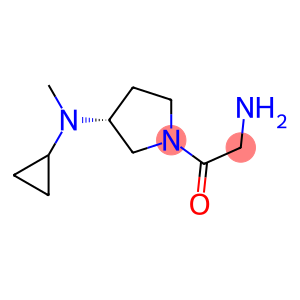 2-AMino-1-[(R)-3-(cyclopropyl-Methyl-aMino)-pyrrolidin-1-yl]-ethanone