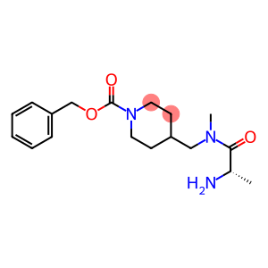 4-{[((S)-2-AMino-propionyl)-Methyl-aMino]-Methyl}-piperidine-1-carboxylic acid benzyl ester