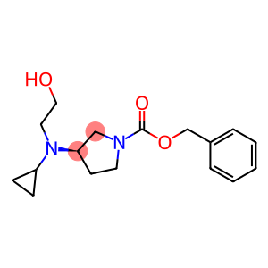 (R)-3-[Cyclopropyl-(2-hydroxy-ethyl)-aMino]-pyrrolidine-1-carboxylic acid benzyl ester