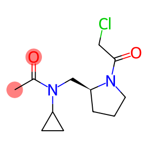 (S)-N-((1-(2-Chloroacetyl)pyrrolidin-2-yl)methyl)-N-cyclopropylacetamide