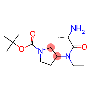 3-[((S)-2-AMino-propionyl)-ethyl-aMino]-pyrrolidine-1-carboxylic acid tert-butyl ester
