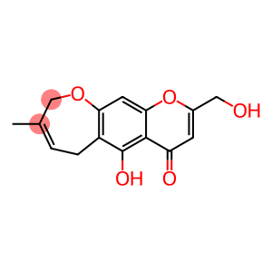 6,9-Dihydro-5-hydroxy-2-(hydroxymethyl)-8-methyl-4H-pyrano[3,2-h][1]benzoxepin-4-one