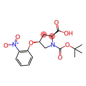 (2S,4S)-1-(tert-Butoxycarbonyl)-4-(2-nitrophenoxy)-2-pyrrolidinecarboxylic acid