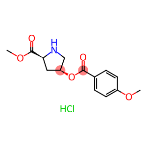 Methyl (2S,4S)-4-[(4-methoxybenzoyl)oxy]-2-pyrrolidinecarboxylate hydrochloride
